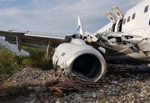 Large-scale aviation accident