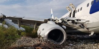 Large-scale aviation accident