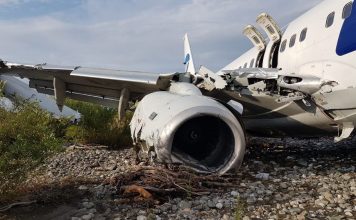 Large-scale aviation accident
